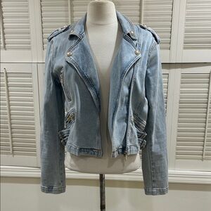Generation Love Women's Light Blue Denim Jacket in new condition